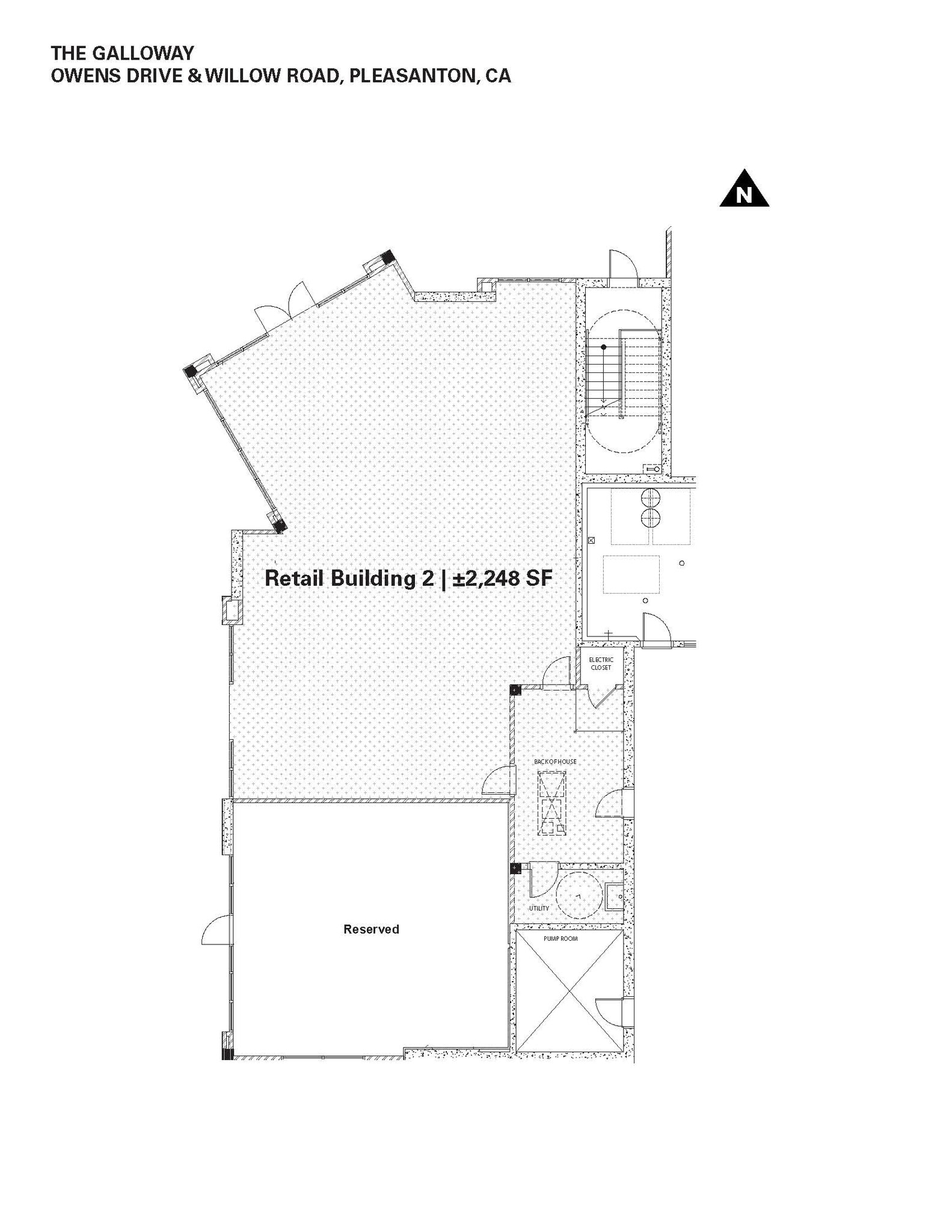 4863 Willow Rd, Pleasanton, CA à louer Plan d’étage– Image 1 sur 1