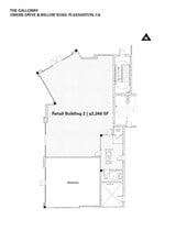 4863 Willow Rd, Pleasanton, CA à louer Plan d’étage– Image 1 sur 1