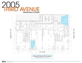 2005 3rd Ave, New York, NY à louer Plan de site– Image 1 sur 6