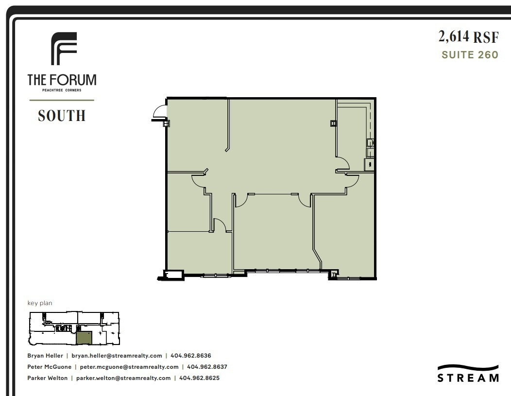 5201 Peachtree Pky, Norcross, GA à louer Plan d’étage– Image 1 sur 1
