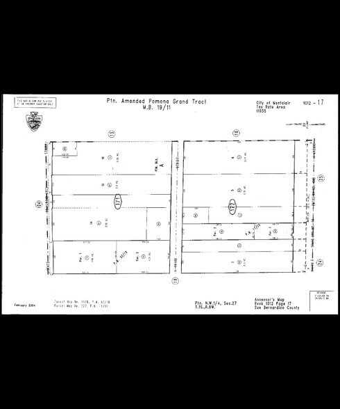 4238 Mission Blvd, Montclair, CA à vendre - Plan cadastral – Image 3 sur 5