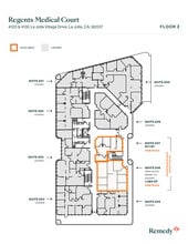 4120-4130 La Jolla Village Dr, La Jolla, CA à louer Plan d’étage– Image 1 sur 1