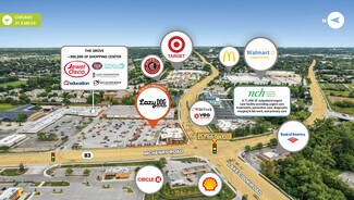Plus de détails pour 51 McHenry Rd, Buffalo Grove, IL - Local commercial à vendre