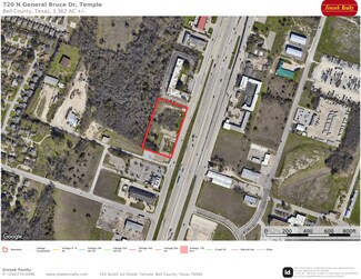 Plus de détails pour 720 N General Bruce Dr, Temple, TX - Terrain à louer