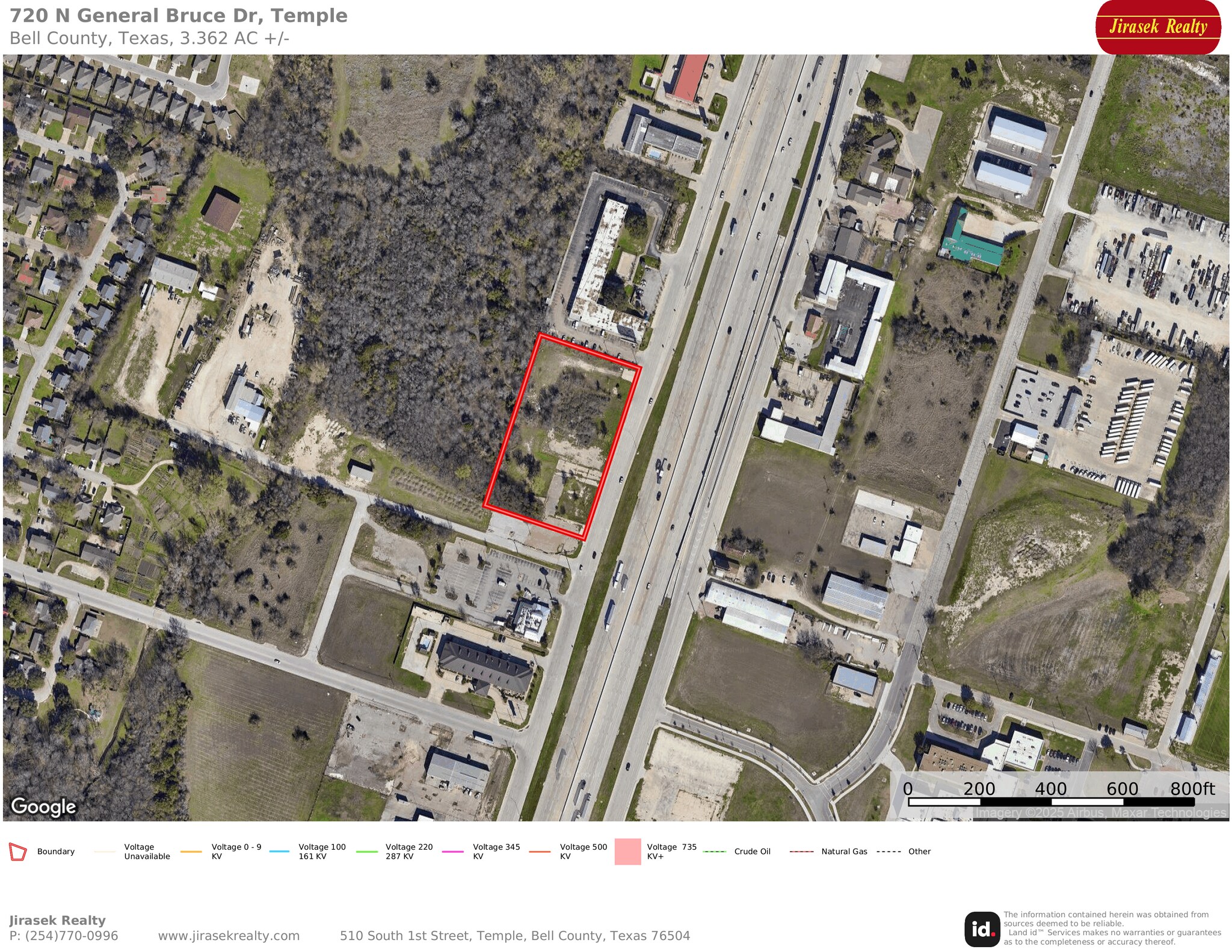720 N General Bruce Dr, Temple, TX à louer Aérien– Image 1 sur 2