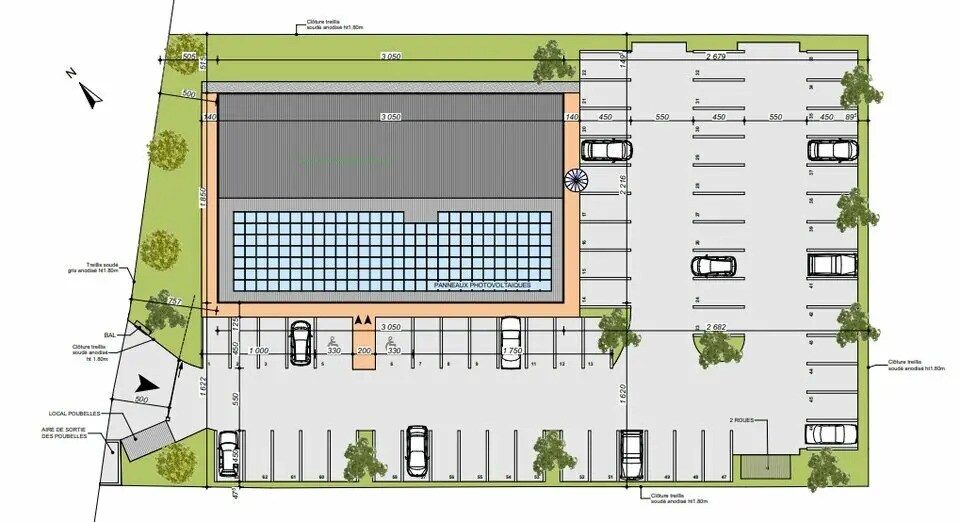 Bureau dans Villefranche-sur-Saône à louer - Plan de site – Image 2 sur 3