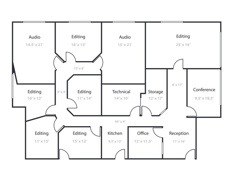 1612 W Olive Ave, Burbank, CA à louer - Plan de site – Image 2 sur 10