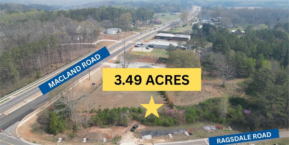 2456 Macland Rd, Dallas, GA à vendre - Aérien – Image 3 sur 4