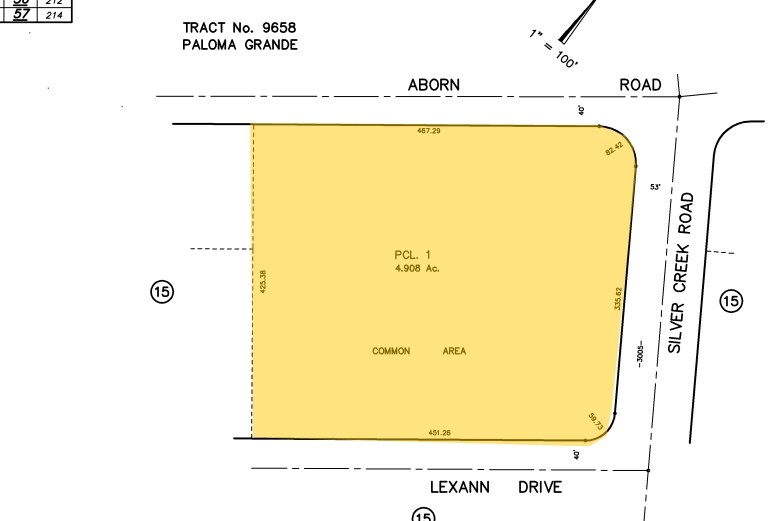 3005 Silver Creek Rd, San Jose, CA à louer - Plan cadastral – Image 3 sur 6