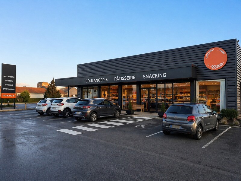 Local commercial dans Lucon à vendre Photo de l’immeuble– Image 1 sur 3