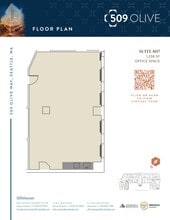 509 Olive Way, Seattle, WA à louer Plan de site– Image 1 sur 3