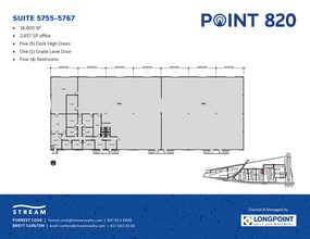 5721 E Rosedale St, Fort Worth, TX à louer Plan d’étage– Image 1 sur 1