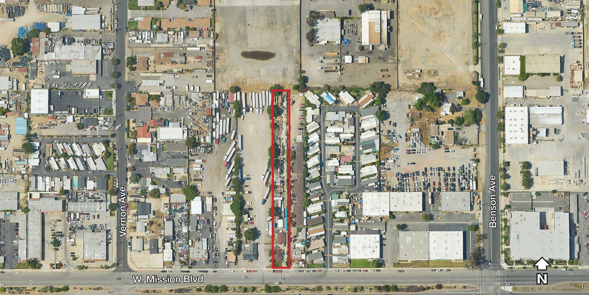 5580 W Mission Blvd, Ontario, CA à vendre Aérien– Image 1 sur 2