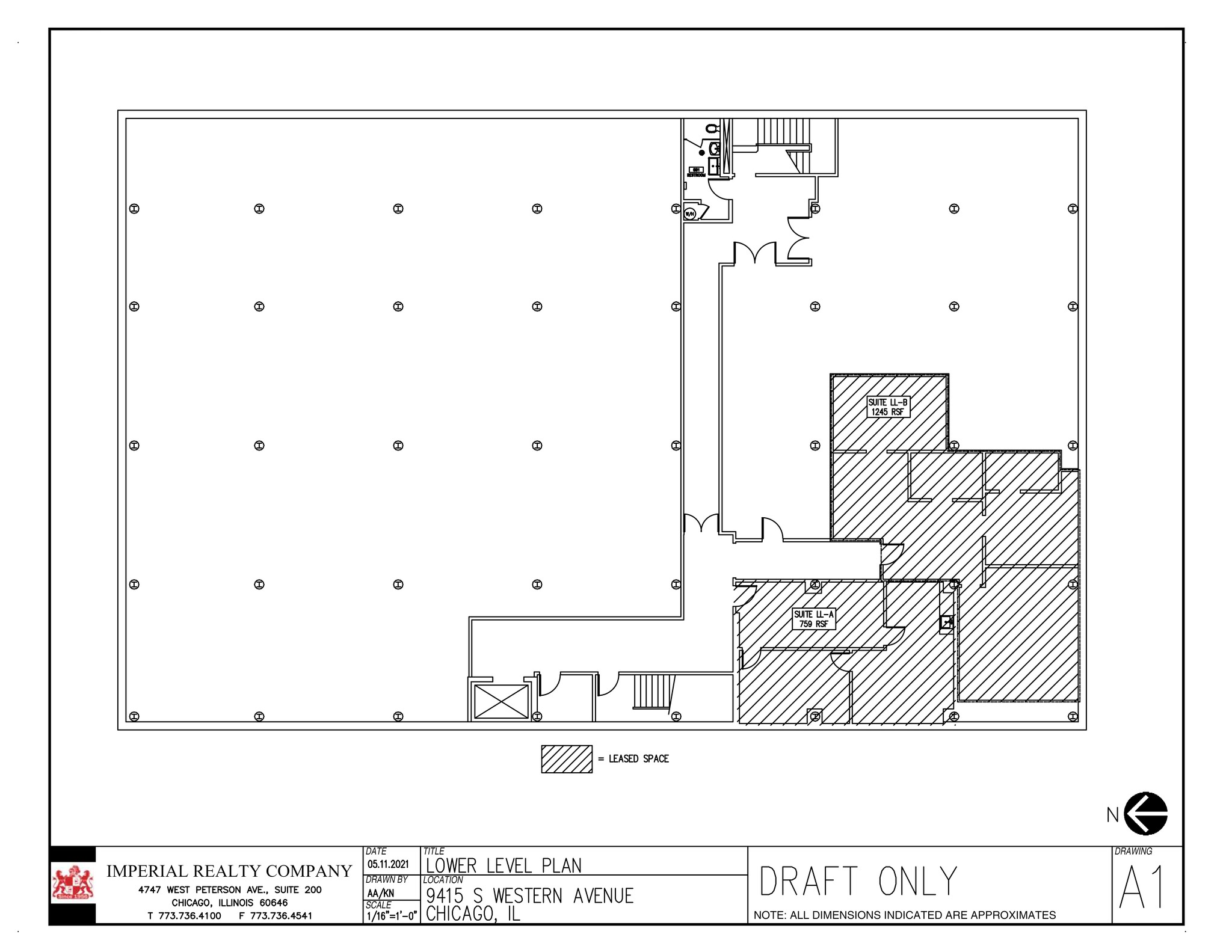 9415 S Western Ave, Chicago, IL à louer Plan de site– Image 1 sur 8