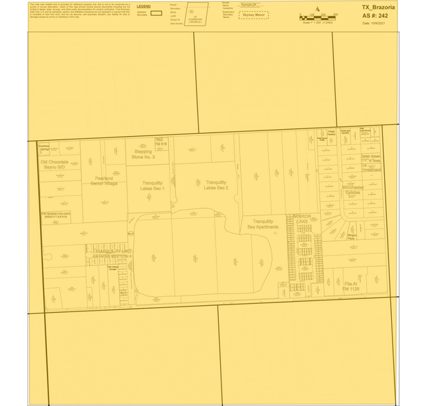 7918 Broadway St, Pearland, TX à vendre - Plan cadastral – Image 3 sur 3