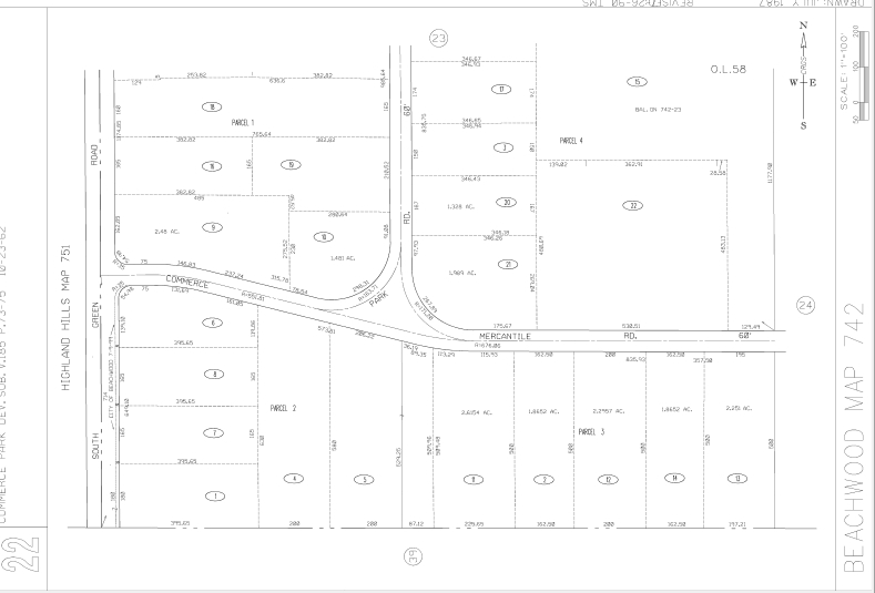 23330 Commerce Park, Beachwood, OH à louer - Plan cadastral – Image 3 sur 23