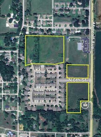 Plus de détails pour NWC & SWC of Metcalf & N 6th St ave, Louisburg, KS - Terrain à vendre