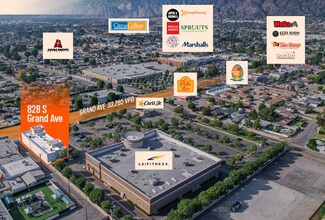 Plus de détails pour 828 S Grand Ave, Glendora, CA - Local commercial à louer