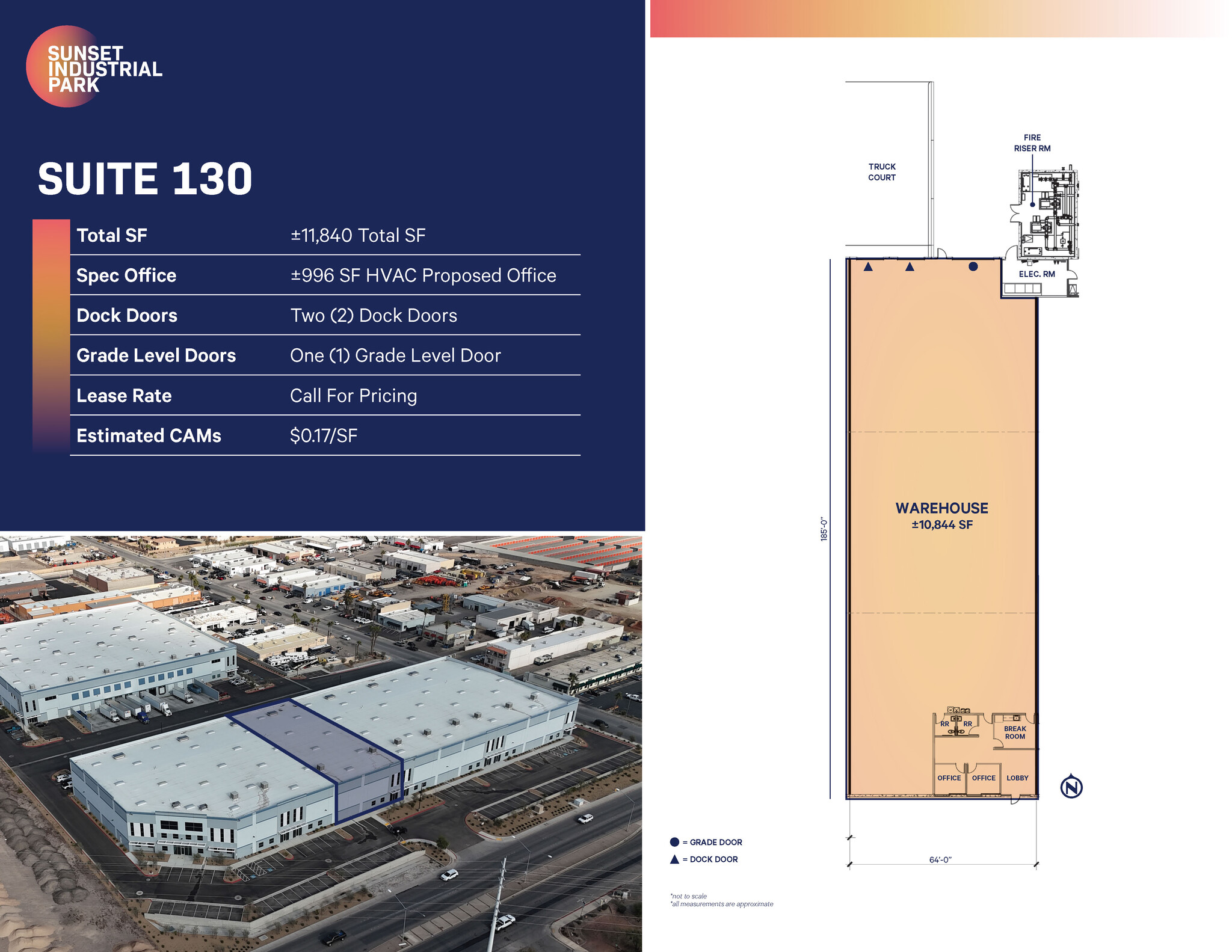 748 W Sunset Rd, Henderson, NV à louer Plan d’étage– Image 1 sur 2