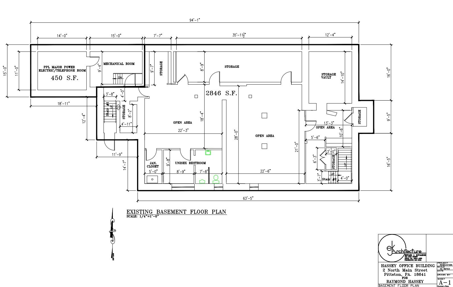 2 N Main St, Pittston, PA à vendre Plan d’étage– Image 1 sur 1
