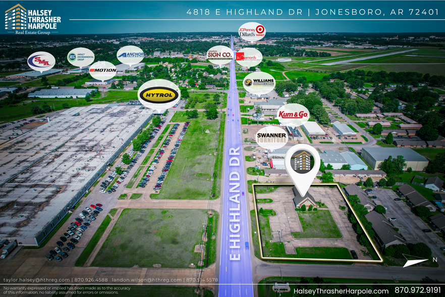 4818 E Highland Dr, Jonesboro, AR à vendre - Photo de l’immeuble – Image 3 sur 8
