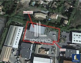 Puget-sur-Argens - Vue aérienne  vue de carte