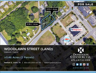 Plus de détails pour 3951 Woodlawn Street, Hopewell, VA - Terrain à vendre