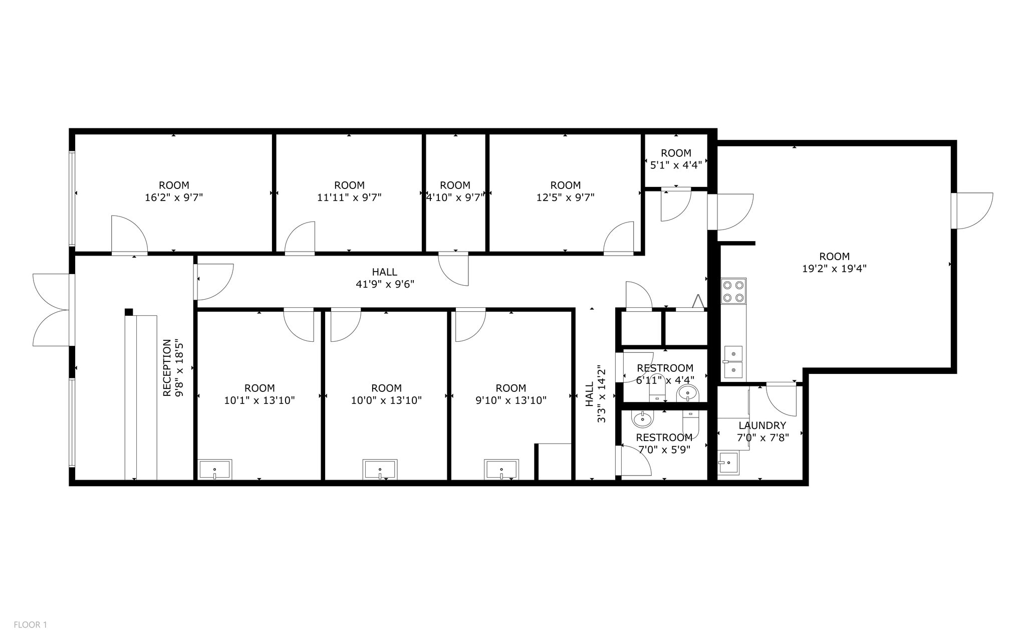 2021 W Fairbanks Ave, Winter Park, FL à louer Plan de site– Image 1 sur 1