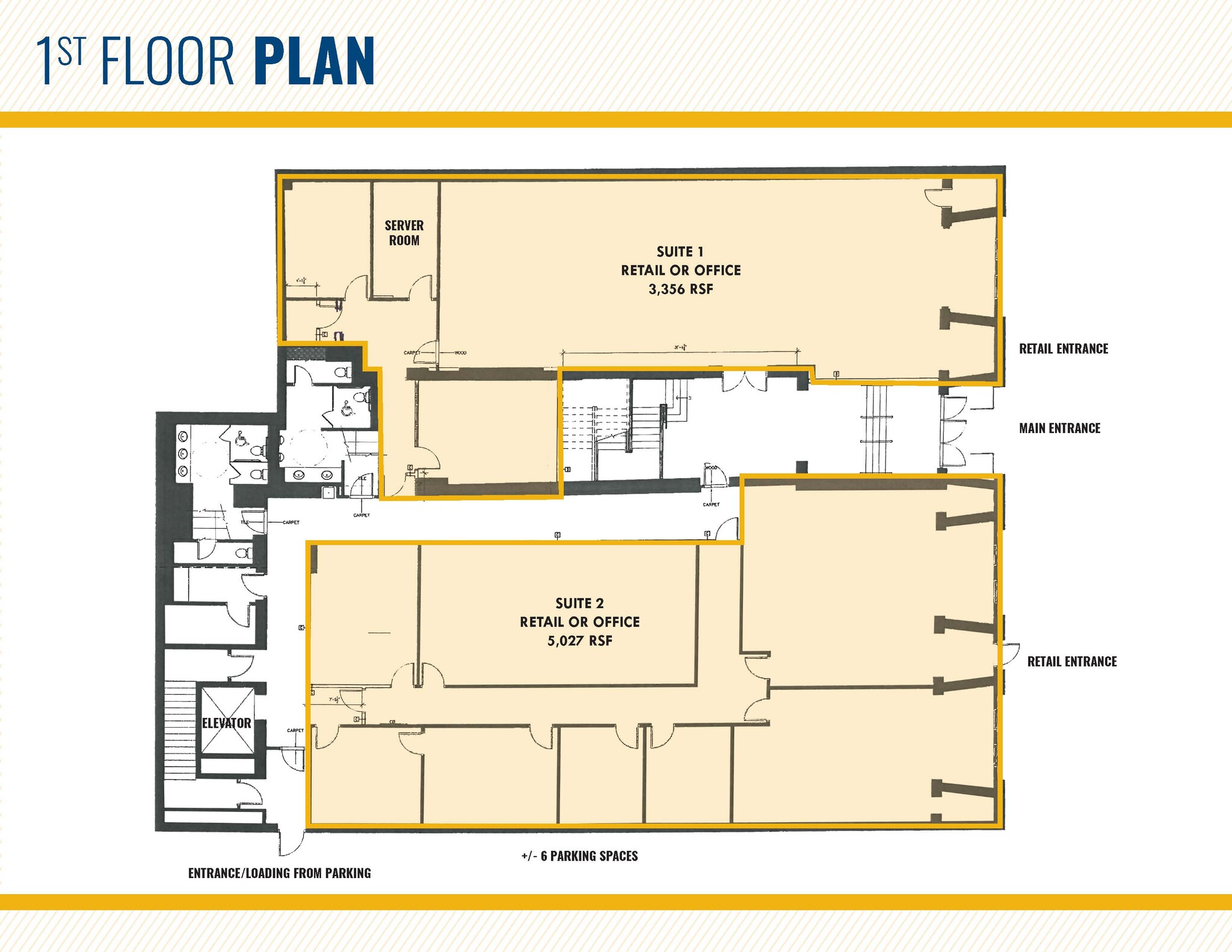 6-14 S Gay St, Baltimore, MD à vendre Plan d’étage– Image 1 sur 1