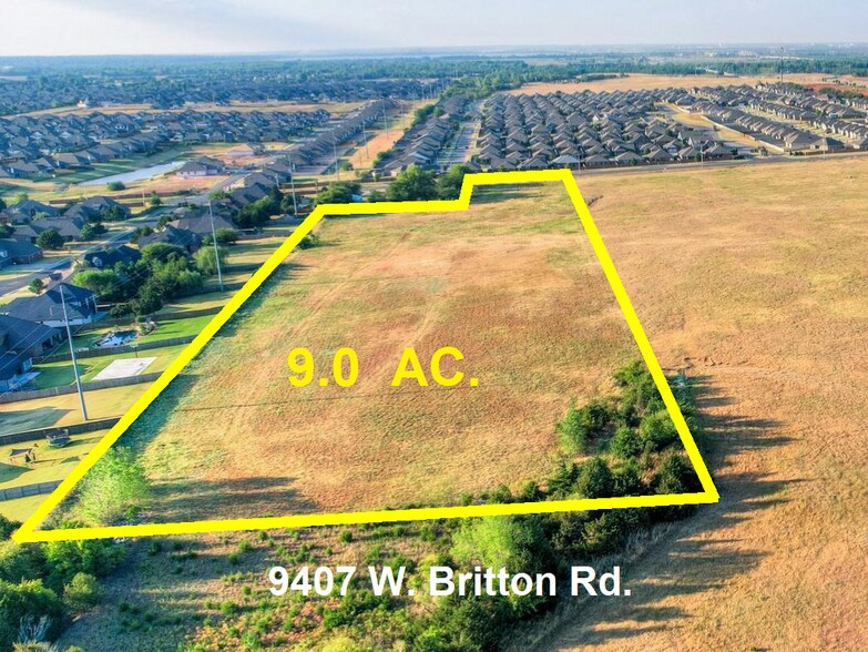 9407 W Britton Rd, Yukon, OK à vendre - Photo de l’immeuble – Image 1 sur 6