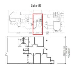 651 N Plano Rd, Richardson, TX à louer Plan d’étage– Image 1 sur 1