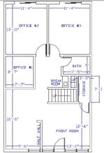 3603-3617 W Pioneer Pky, Arlington, TX à louer Plan d’étage– Image 1 sur 2