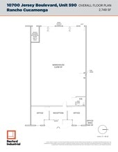 10700 Jersey Blvd, Rancho Cucamonga, CA à louer Plan de site– Image 1 sur 1