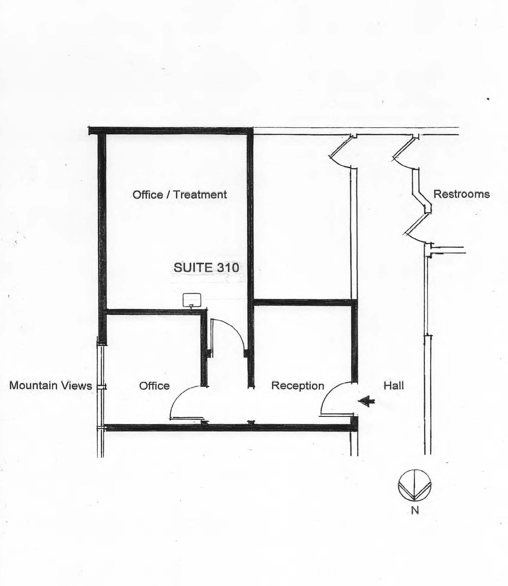 25 S Raymond Ave, Alhambra, CA à louer Plan d’étage– Image 1 sur 4