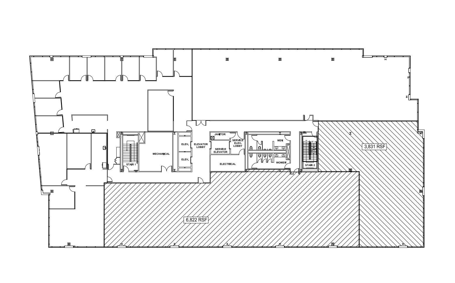 9709 Lakeside Blvd, The Woodlands, TX à louer Plan d’étage– Image 1 sur 1