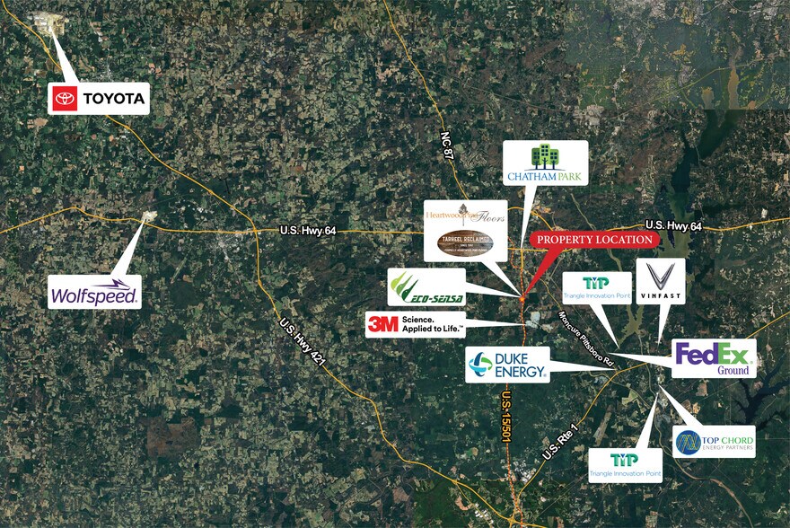 2722 NC 87 S, Moncure, NC à louer - Aérien – Image 3 sur 49