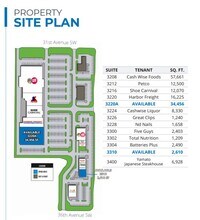 3208-3220 16th St SW, Minot, ND à louer Plan de site– Image 1 sur 1