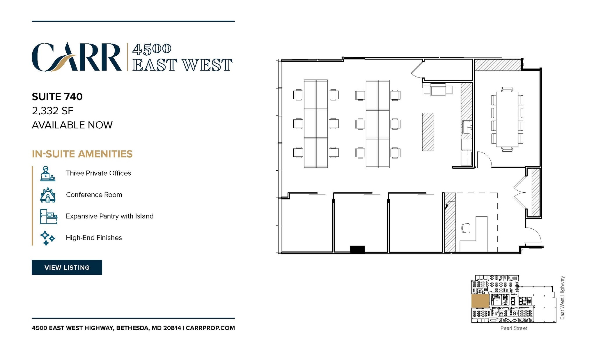 4500 East West Hwy, Bethesda, MD à louer Photo de l’immeuble– Image 1 sur 2