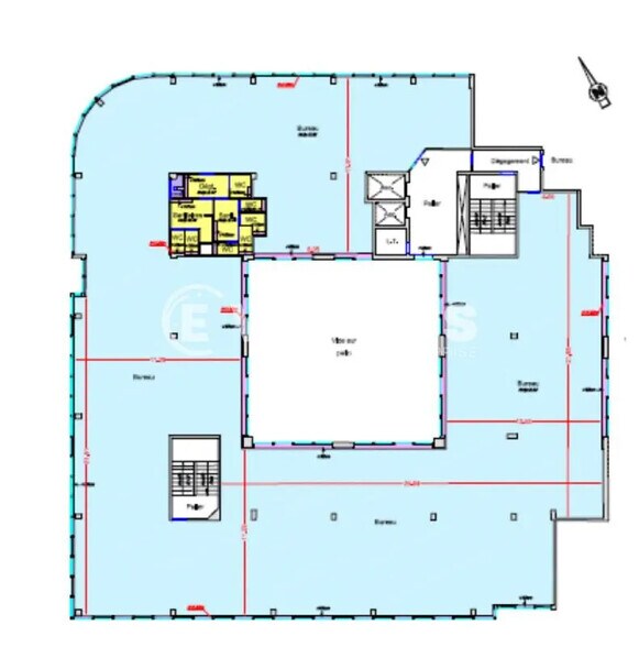 18 Rue Grange Dame Rose, Vélizy-Villacoublay à louer - Plan d’étage – Image 3 sur 4