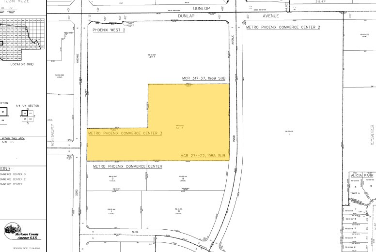 8900 N 22nd Ave, Phoenix, AZ à vendre - Plan cadastral – Image 2 sur 23
