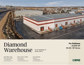 701-729 W Diamond St, Boise, ID à louer Aérien– Image 1 sur 3