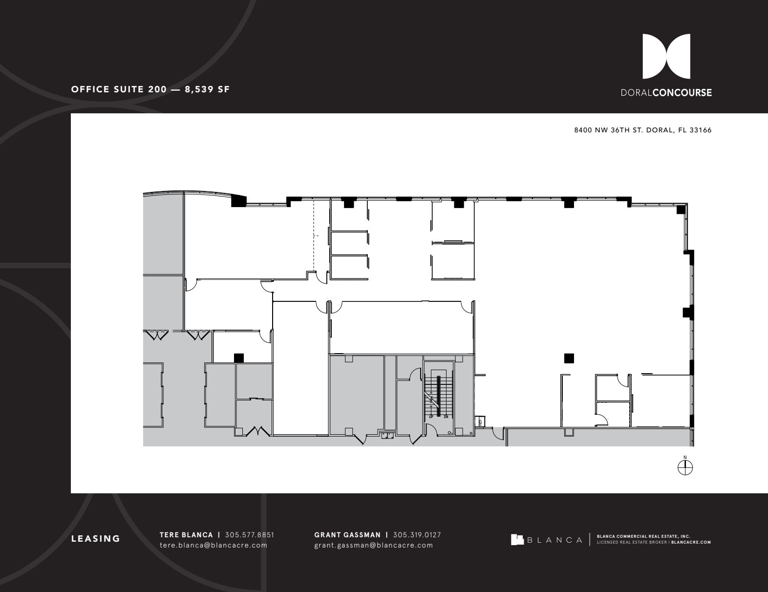 8400 NW 36th St, Doral, FL à louer Plan d’étage– Image 1 sur 1