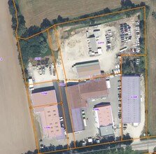 Saint-Denis-lès-Bourg, Ain - Vue aérienne  vue de carte