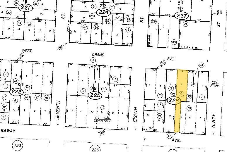 850 W Grand Ave, Grover Beach, CA à vendre - Plan cadastral – Image 3 sur 7