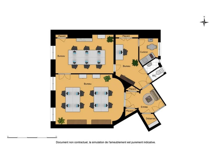 22 Rue De Douai, Paris à louer - Plan d’étage – Image 3 sur 17