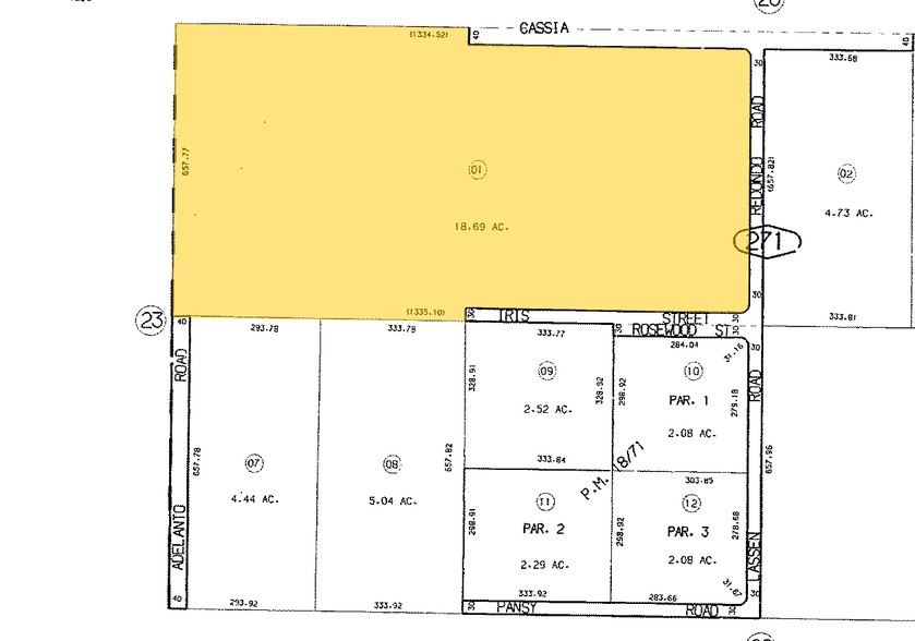 Adelanto Rd, Adelanto, CA à louer - Plan cadastral – Image 2 sur 11