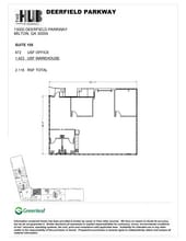 13000 Deerfield Pky, Alpharetta, GA à louer Plan d’étage– Image 1 sur 1