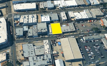 1400 Newton St, Los Angeles, CA - Vue aérienne vue de carte