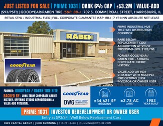 Plus de détails pour 709 S Commercial St, Harrisburg, IL - Local commercial à louer