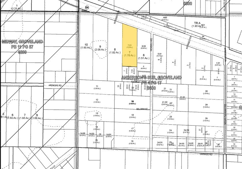 1218 W Broad St, Groveland, FL à vendre - Plan cadastral – Image 3 sur 22